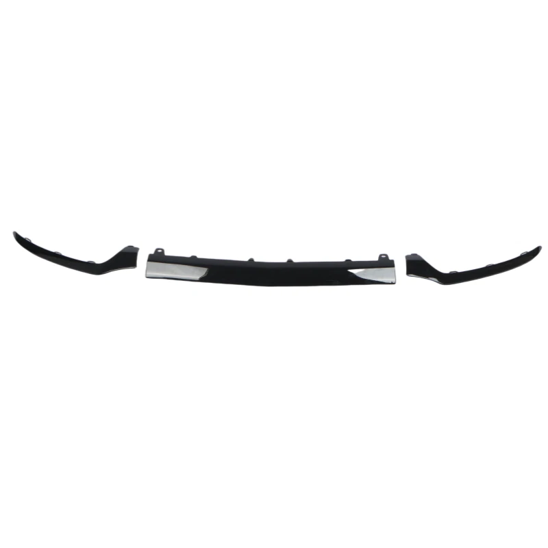 Für Mercedes Benz W205 C-Klasse 15-18 Schwarz Front Spoiler Lippe AMG Stoßstange - Bild 3 von 4