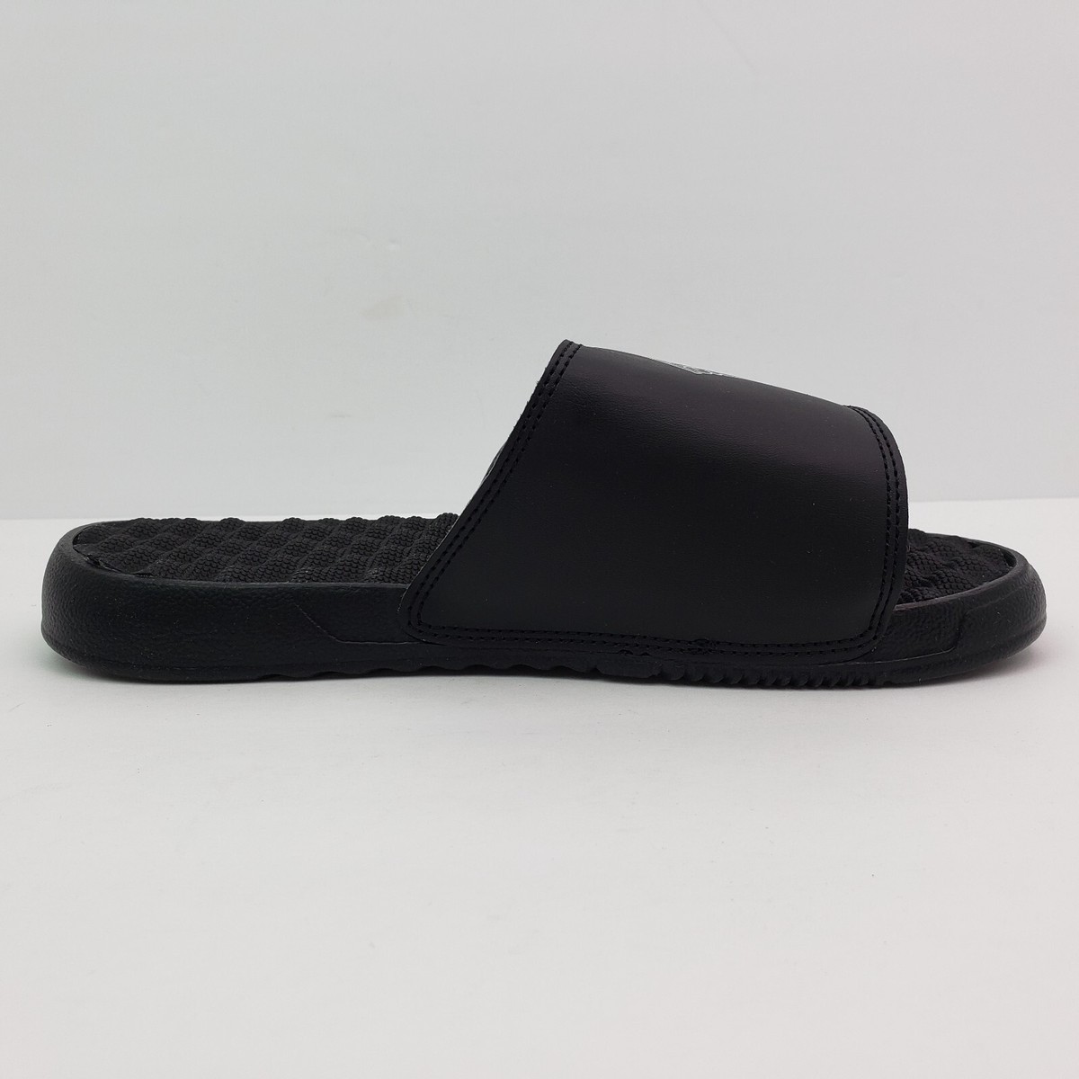 Black Fur Mantra Islide MEN Sandals Size 9 Flip-flops Islide USA Mantra Miami Heat Multi - Basketball  main image 3