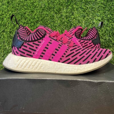 Adidas NMD R2 Primeknit Boost Japan Shock Pink Men's Size 10.5 Sneakers  BY9697 | eBay