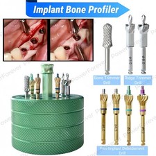 Implant Bone Profiler Dental Bone Mill Kit Sculpting Shaping Alveolar Ridge Tool