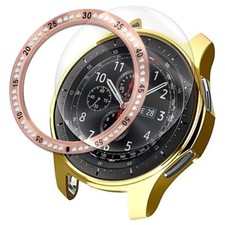 Screen Protector Dustproof Case Ring Cover f Samsung Galaxy Watch 46mm SM-R800N