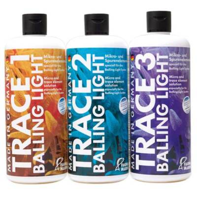 Fauna Marin Spurenelemente Set Balling Trace 1, 2, 3 je 250 ml Spurenelemente