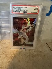 Juan Soto 2020 Panini Select Phenomenon Holo PSA 9