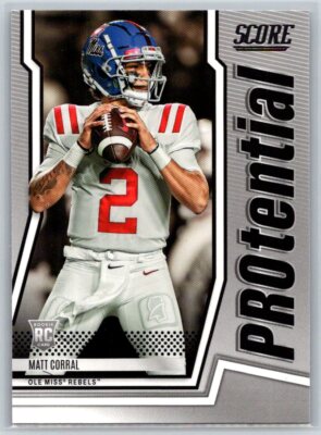 2022 Score #P-MC Matt Corral PROtential RC