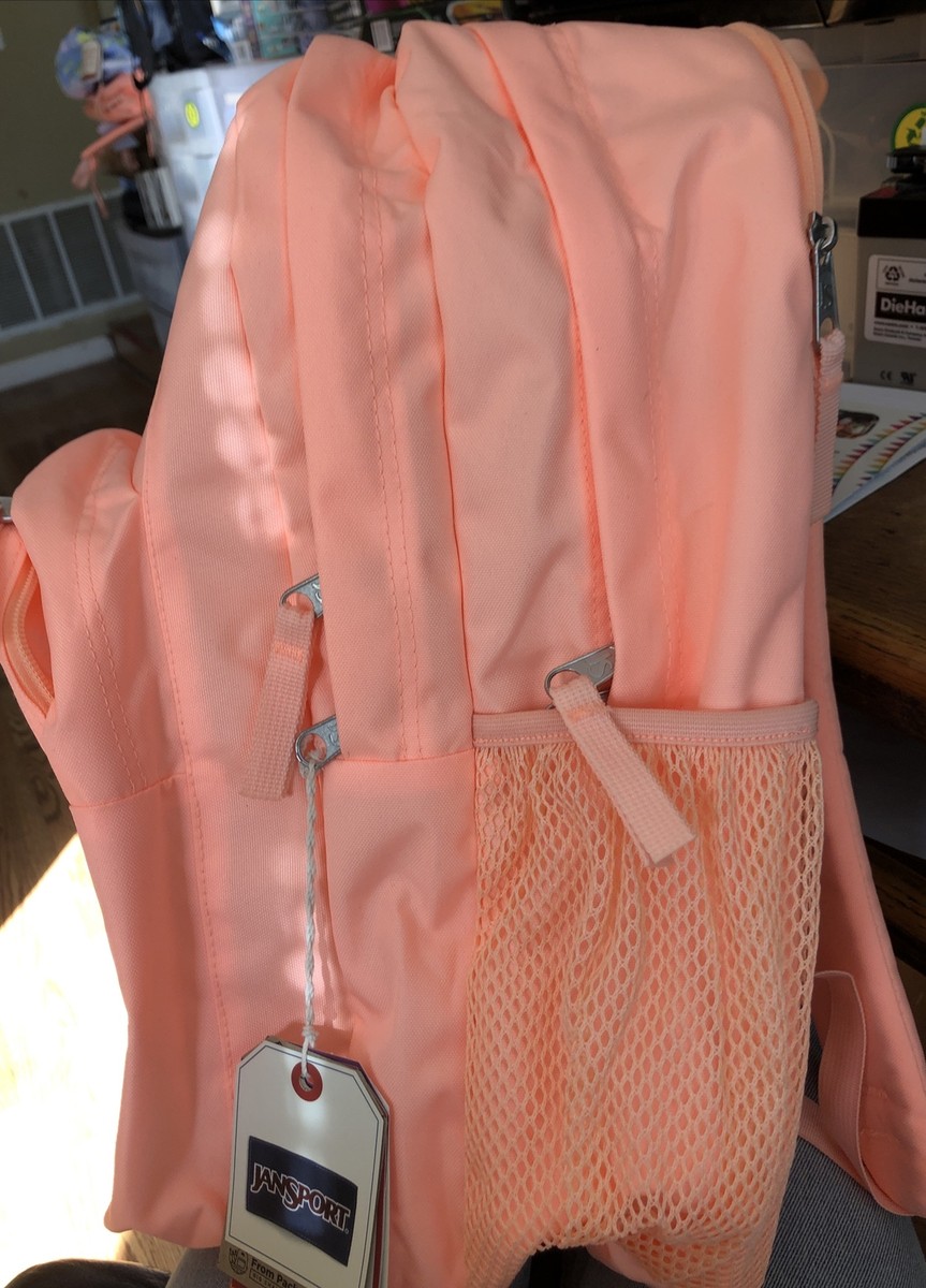 ◆jansport◆ Big Student PEACH NEON JS0A47JKZ72 JanSport Big Student Large Backpack - Peach Neon - School
