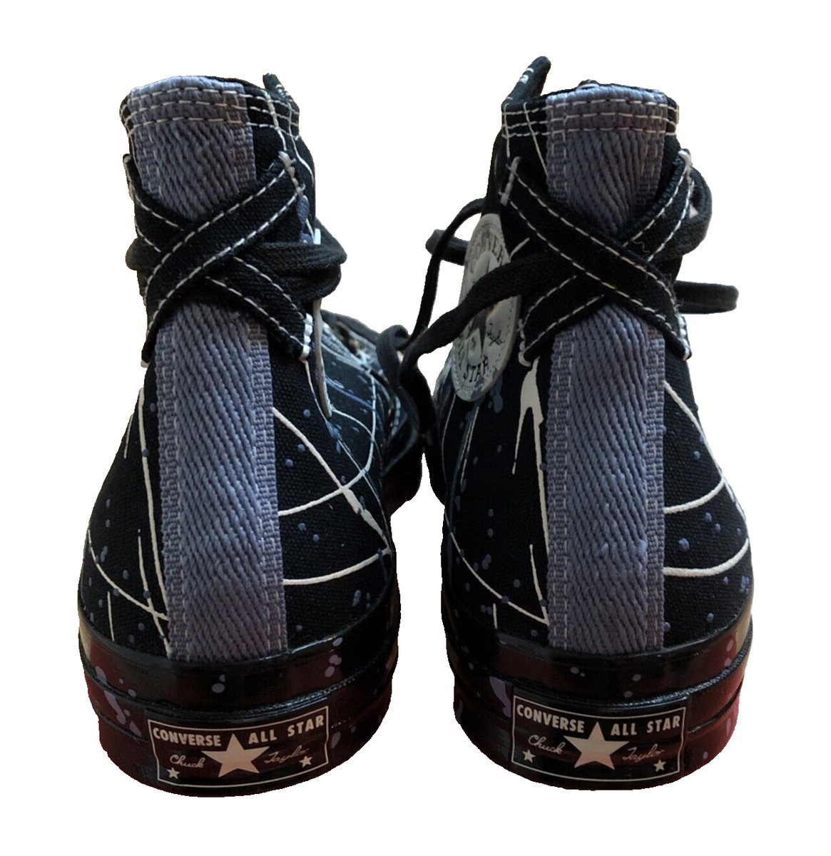 Converse Chuck 70 CTAS Hi Black Egret Thunder Daze Shoes