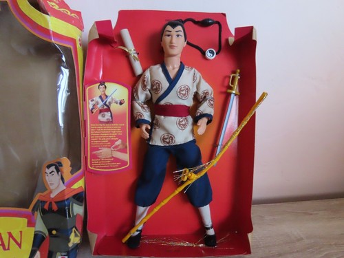 Vintage 1997 Mattel Disney Mulan 'Li Shang' Doll - Boxed / Unused - Memorabilia - Picture 10 of 10