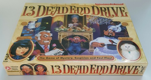 13 Dead End Drive Board Game Family Mystery Winning Moves Celebrating 25 Years - Picture 9 of 9