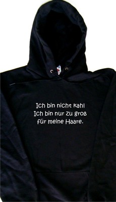 Ich bin nicht kahl Ich bin nur zu lustiges Kapuzenpulli