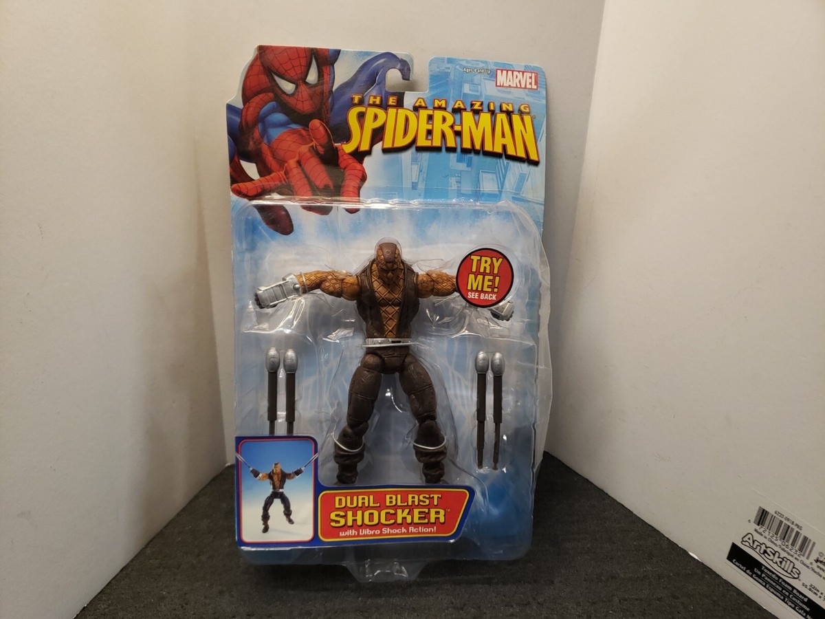 Amazing Spider-Man Dual Blast Shocker w Vibro Action Figure NEW