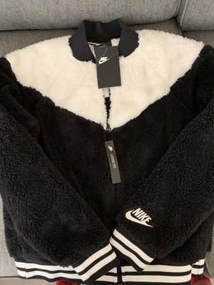 nike sportswear women's sherpa bomber jacket