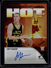 2023-24 Hoops Hot Signatures Rookies Joey Hauser RC