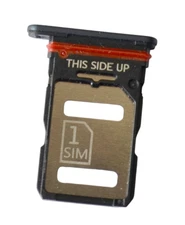 OEM MOTOROLA MOTO EDGE 30 PRO REPLACEMENT BLACK DUAL SIM CARD HOLDER TRAY