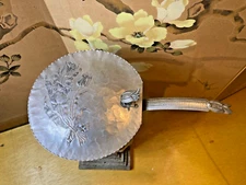 Silent Butler Hand Wrought Creations Rodney Kent #439 Hammered Aluminum Tulips