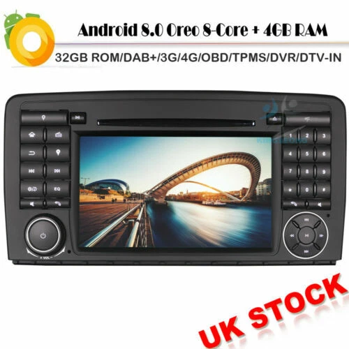 Unités principales de systèmes stéréo double DIN pour véhicules Mercedes-Benz