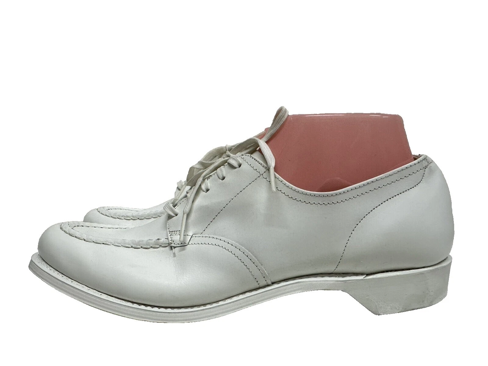 Calzado Vintage 1980s Blanco para Mujeres