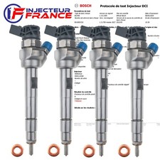 4x 0445110382 Injecteur Bosch BMW Xdrive X3 F10 F11 520d 530d 320d 330d 7810702