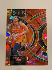 2024 Panini Select WNBA Sun Brionna Jones Premier Red Cracked Ice Prizm #192