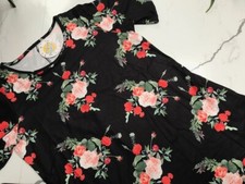 Peony Rose Floral Charley Dress Charlie's Project- S FINAL SALE