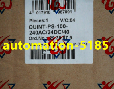 2938879 Phoenix Contact Power Supply QUINT-PS-100-240AC/24DC/40 2938879 New ...