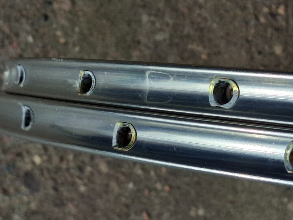 NOS Pièces Vélo Rétro Jantes Tubulaires Campagnolo Record Crono 700C X