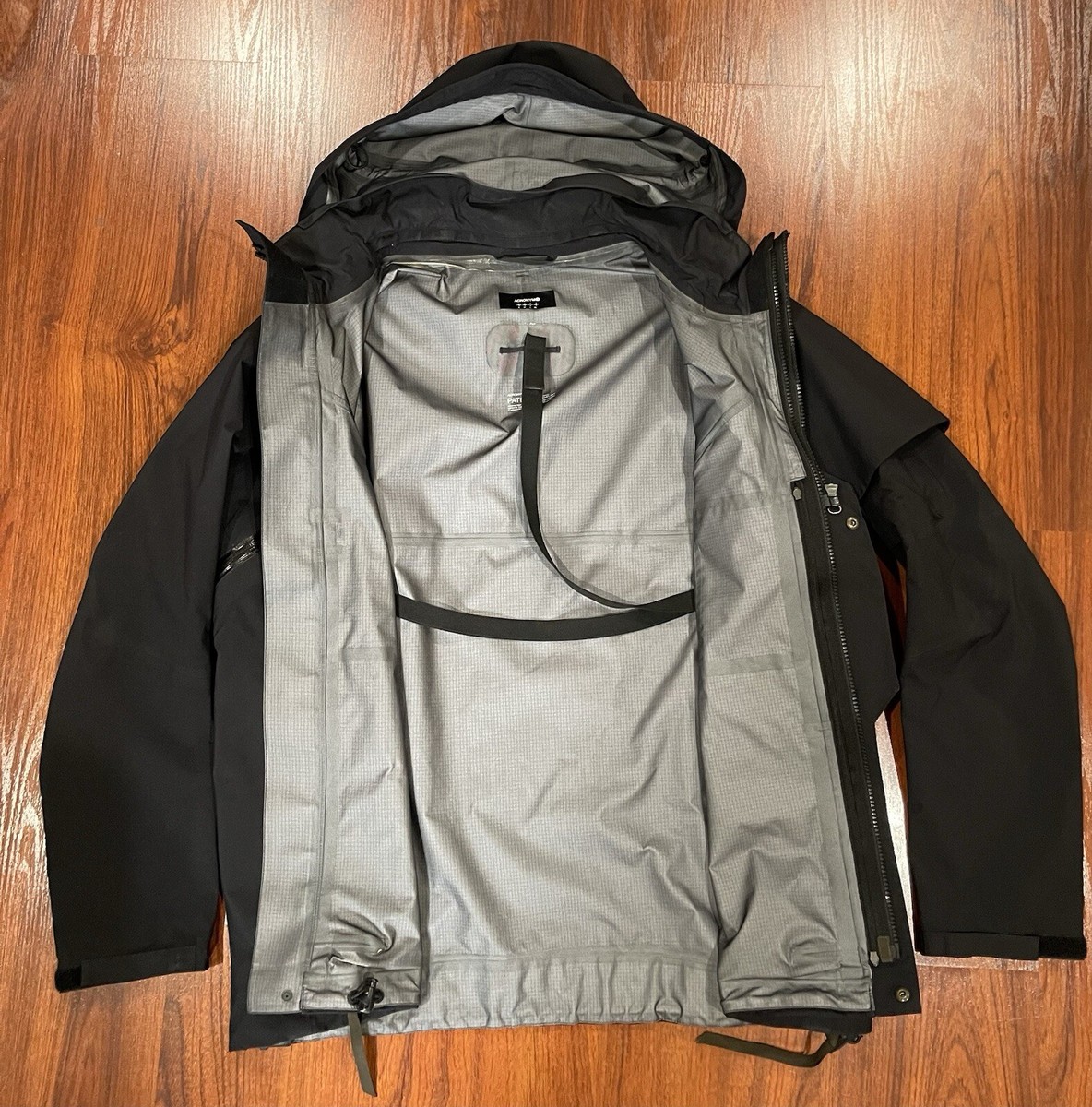 ACRONYM J1A-GT 3D Collar 3L Gore-Tex Interops Jacket Black ACRONYM J1A-GT 3D Collar 3L Gore-Tex Interops Jacket Black