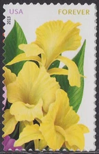 US 4751 La Florida Yellow Cannas F single MNH 2013