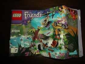 Lego 41036 Friends Jungle Bridge Rescue, complete 1 instruction, no box
