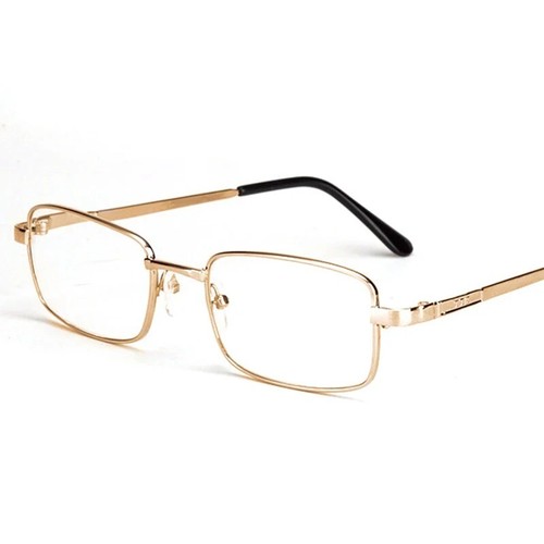 New Real Glass Lens Reading Men Women Square Full Frame Presbyopic Anti Scratch - Picture 13 of 14
