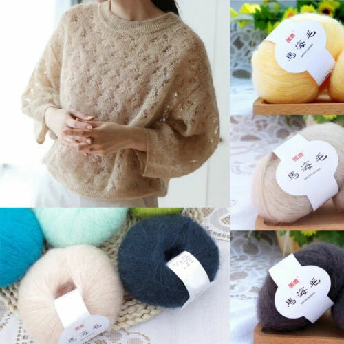 Pack Handarbeitsgarne aus Mohairstoff