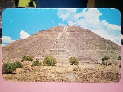 (3) Mexico pyramids temples Piramide Del Sol el castillo Templo del Adivino 
