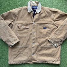Vintage Big Smith Canvas Corduroy Chore Workwear Jacket Size XLT