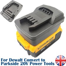Battery Adapter For Dewalt 18/20V MAX Li-ion to for Parkside 20V Power Tools