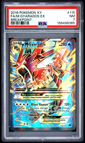 M Gyarados-EX graded PSA 7 for sale on eBay