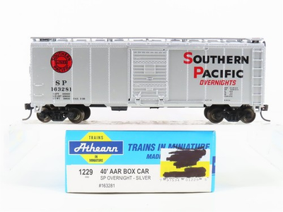#ad HO Athearn 1229 SP Southern Pacific quot;Overnightsquot; 40#x27; Box Car #163281 Upgraded $24.95