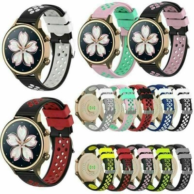 For  Smart Watch /TicWatch c2 /LG Watch Silicone Wristband Bracelet Strap