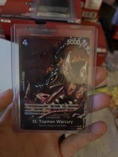 St. Topman Warcury Alt Art OP13-089 Carrying On His Will One Piece TCG