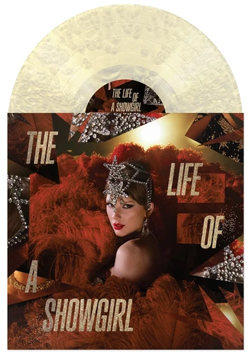 Taylor Swift The Life Of A Showgirl Tiny Bubbles In Champagne Pearlescent Vinyl