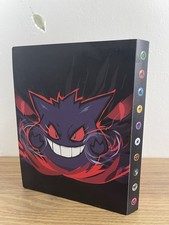 Gengar 240-Pocket Pokemon Binder Folder + 2 Free Mint Pokemon Cards