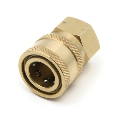 #ad 3 8quot; FPT Brass Quick Connect Coupler for Power Pressure Washer Water Pump Socket $10.49