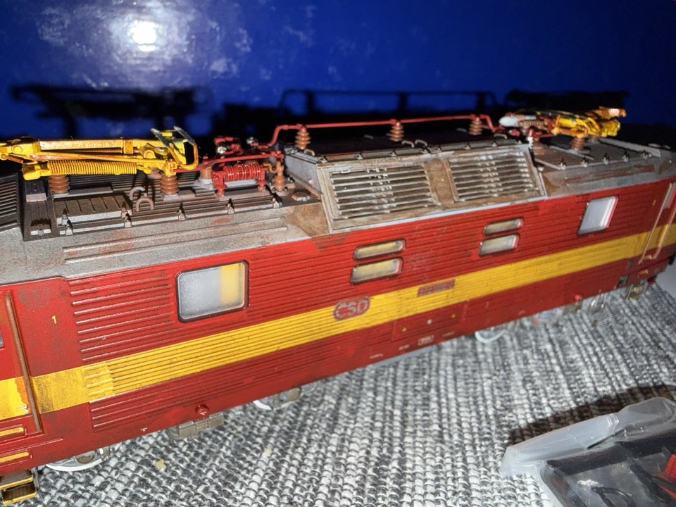 Roco 71222 H0 E-Lok Rh 372 CSD Digital Sound Gealtert Mit Pigment Farbe - Bild 4 von 4