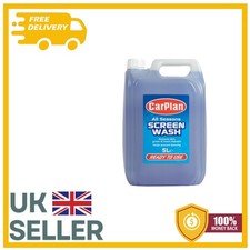 Effortless 5L Ready-to-Use Screen Wash - Cleans & Protects Windshield -Round 1.80 per litre