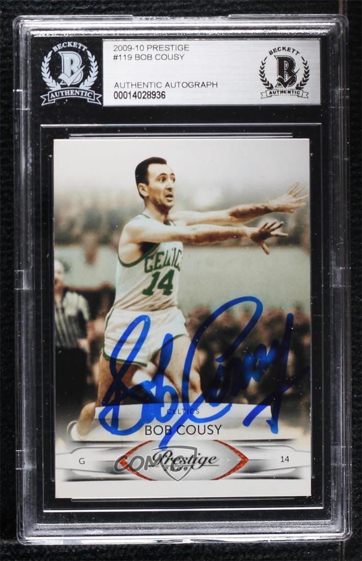 2009-10 Panini Prestige Bob Cousy #119 HOF ow6