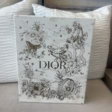 BRAND NEW, SUPER RARE Authentic Dior 2021 Holiday Toile Gift Box 15 x 12 x 7