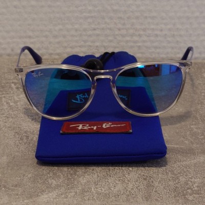 original Ray-Ban Junior Sonnenbrille  Erika  (RJ9060S 7029/B7 50-15 130 3N) Blau