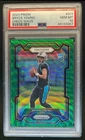 2023 Panini Prizm Bryce Young RC Green Wave Rookie #311 Panthers PSA 10