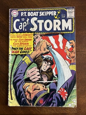 Capt. Storm #10 DC Comics 1965 Low Grade