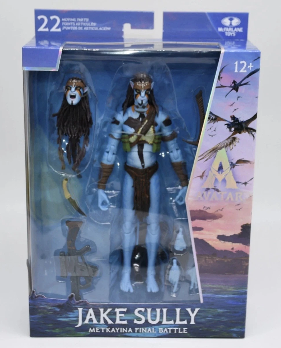McFarlane Avatar The Way of Water Neytiri Metkayina Reef/ Jake Sully Reef Battle Figure