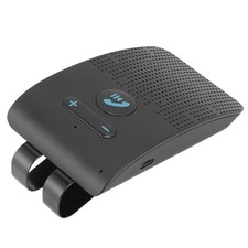 Car Bluetooth Speakerphone Wireless Sun Visor Receiver Adapter Handsfree MP PKRB