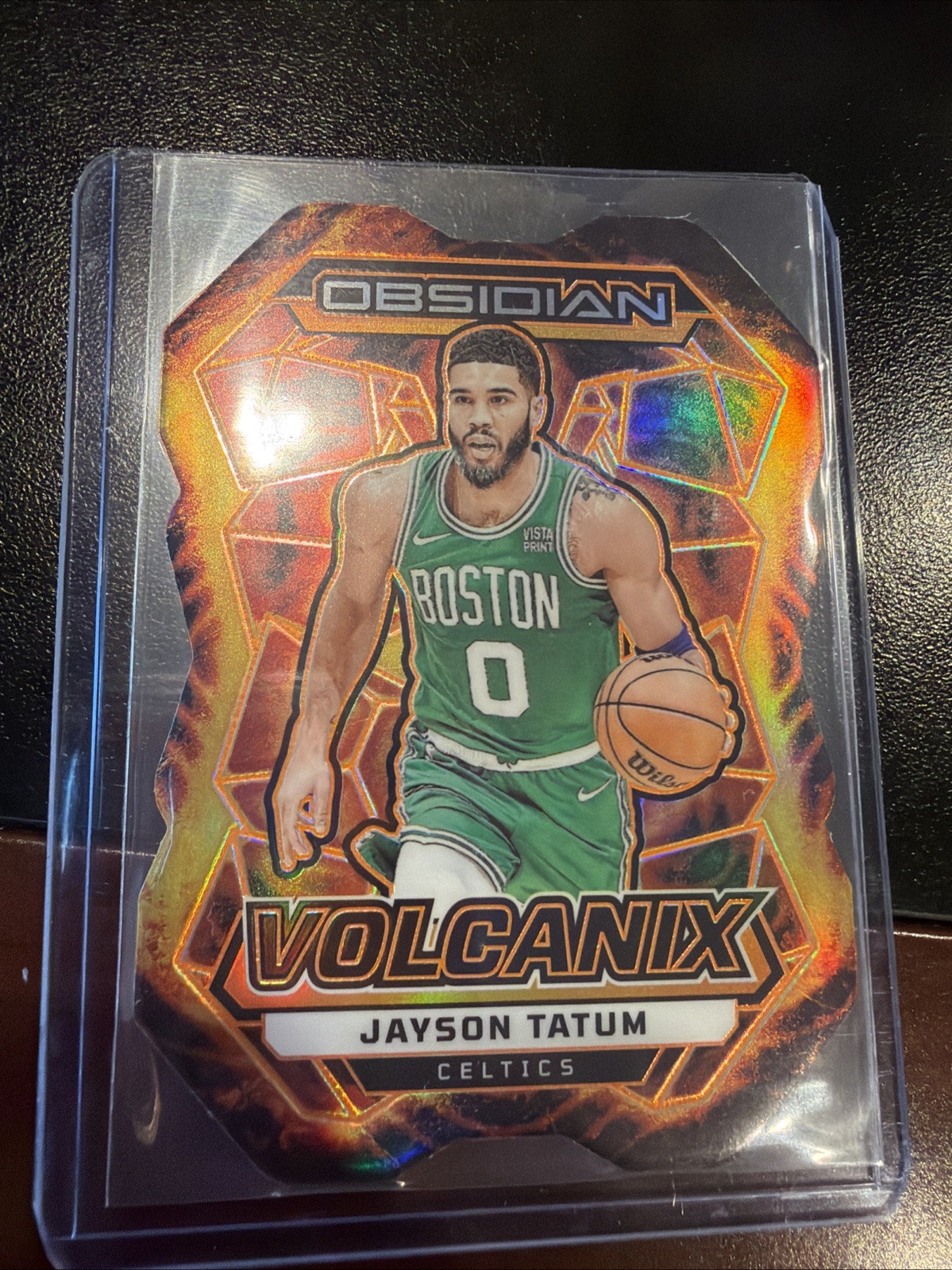 2023-24 Panini Obsidian Jayson Tatum Volcanix SSP Case Hit Celtics